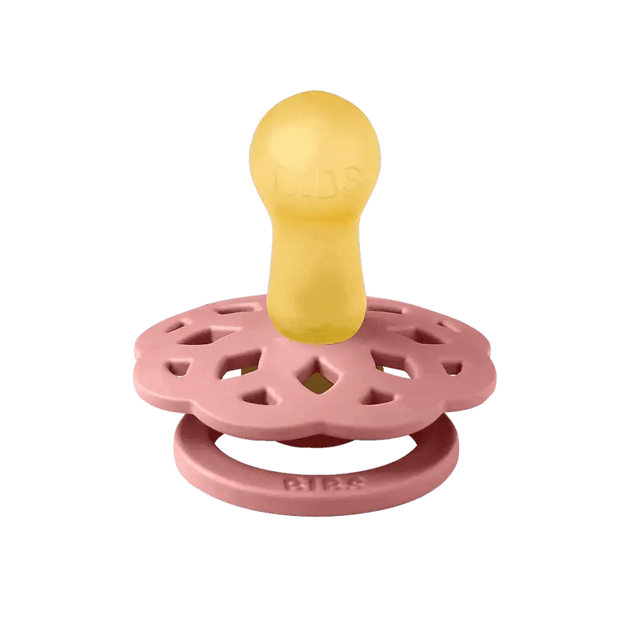 Lot de 2 Sucettes Bibs Boheme - Dusty Pink/Coral - Bibs - Sucettes pour bébé Maroc -www.babyboss.ma