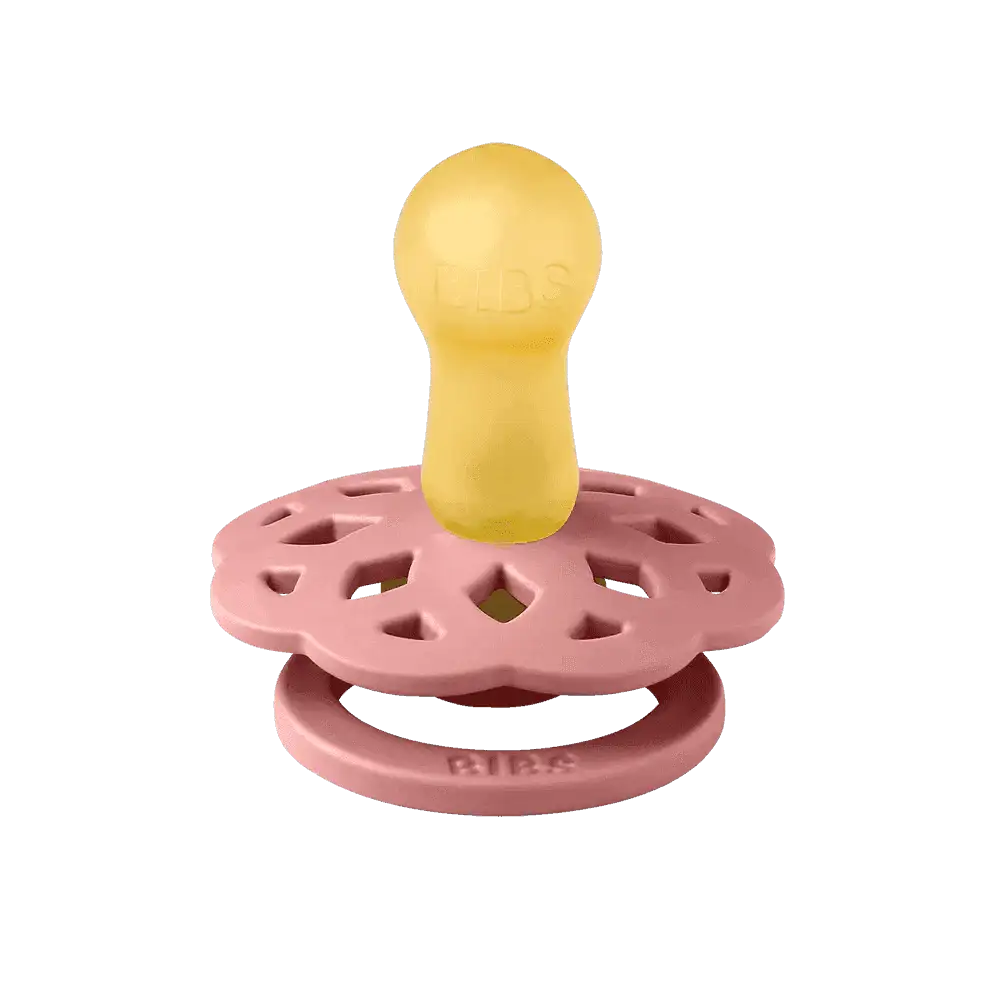 Lot de 2 Sucettes Bibs Boheme - Dusty Pink/Coral - Bibs - Sucettes pour bébé Maroc -www.babyboss.ma