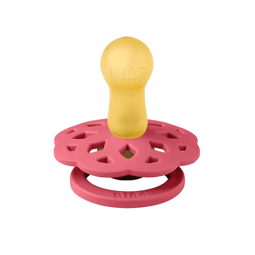 Lot de 2 Sucettes Bibs Boheme - Dusty Pink/Coral - Bibs - Sucettes pour bébé Maroc -www.babyboss.ma