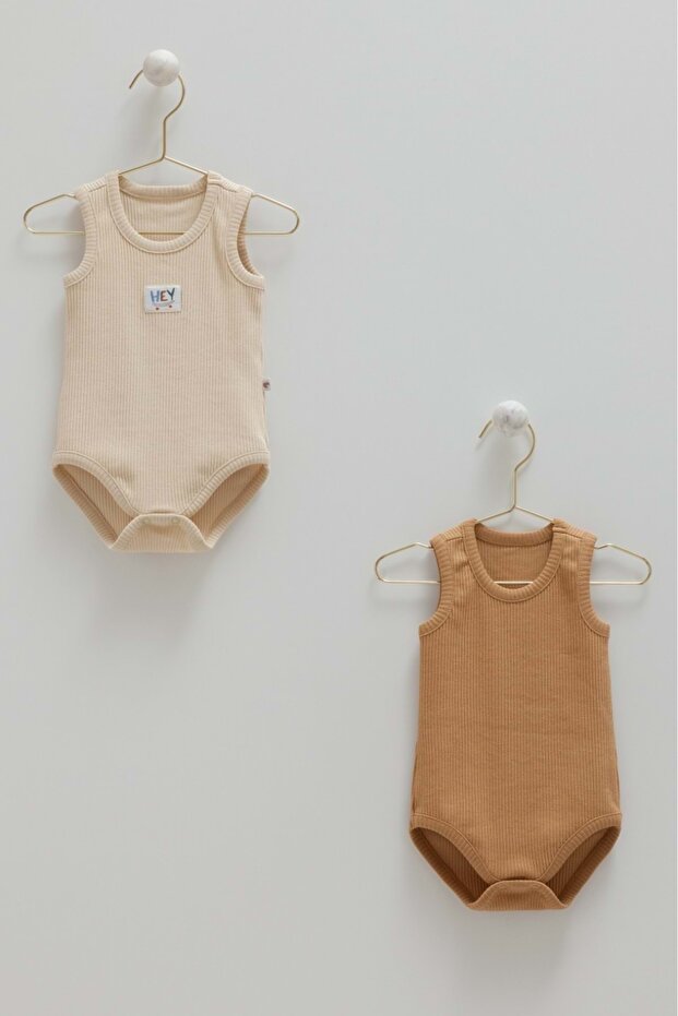 lot_de_2_bodies_bb_sans_manches_beige-52727575118135-bebe-babyboss.ma-maroc - Babyboss.ma -bebe-maroc