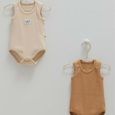 lot_de_2_bodies_bb_sans_manches_beige-52727575118135-bebe-babyboss.ma-maroc - Babyboss.ma -bebe-maroc