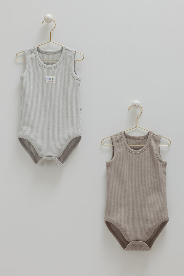 lot_de_2_bodies_bb_sans_manches_gris-52727549854007-bebe-babyboss.ma-maroc - Babyboss.ma -bebe-maroc