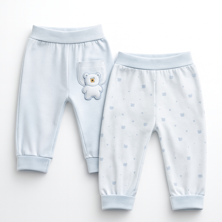 lot_de_2_pantalons_bleu-51795077103927-bebe-babyboss.ma-maroc - Babyboss.ma -bebe-maroc