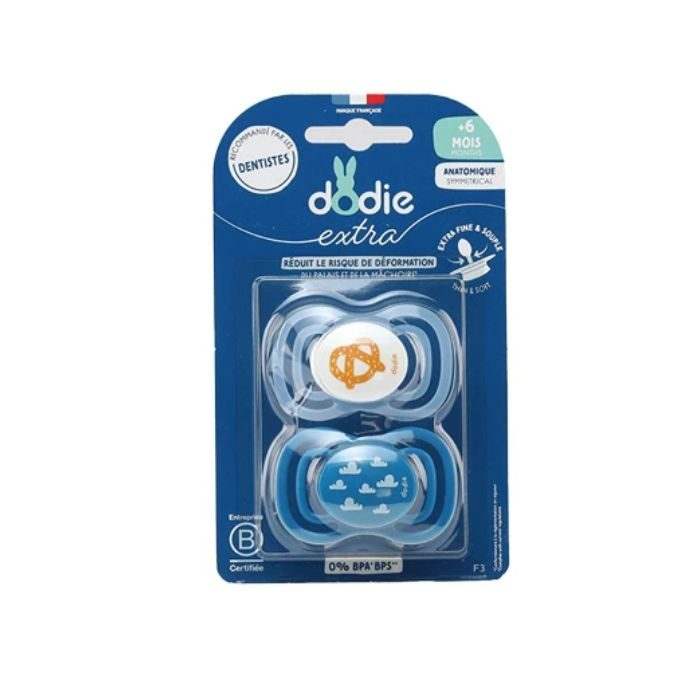 Lot de 2 Sucettes Dodie Anatomiques 6 mois+