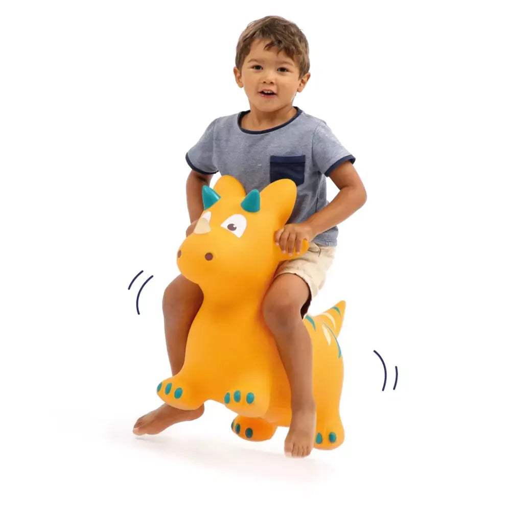 Ludi Dinosaure Ballon Sauteur Éducatif et Amusant - 10M+ - Ludi - Jouets à bascule - Babyboss.ma