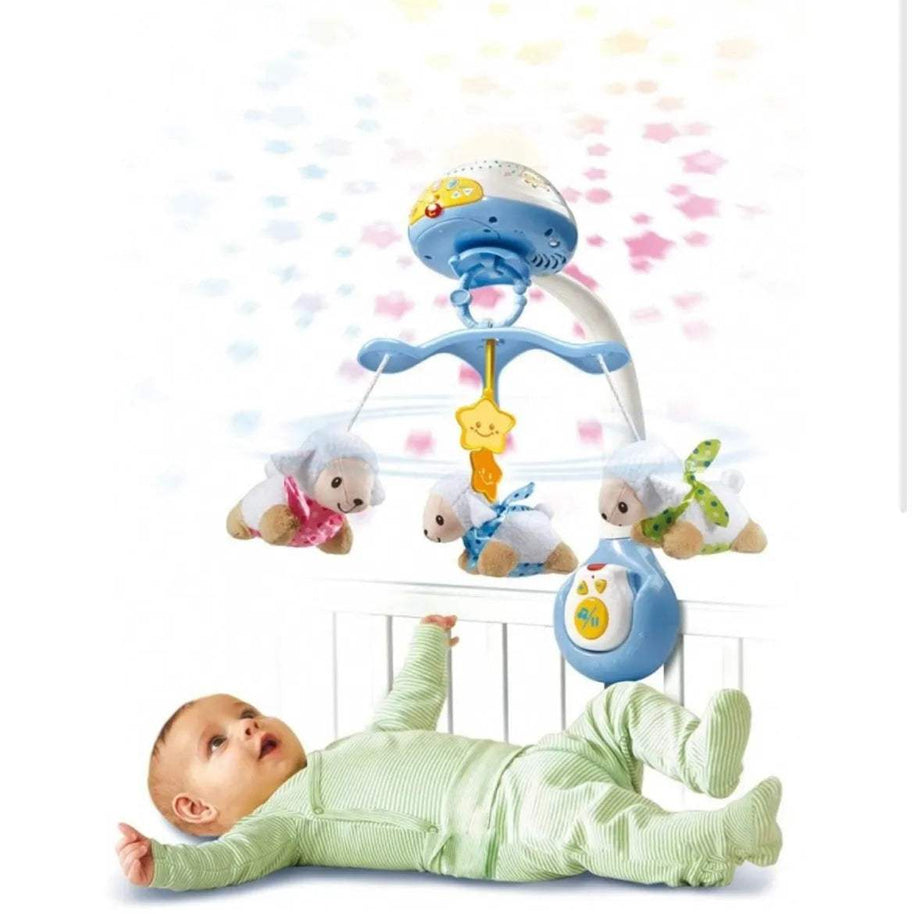 Lumi mobile Compte-moutons bleu - mobile pour bébé - Vtech - pour bébé Maroc -www.babyboss.ma