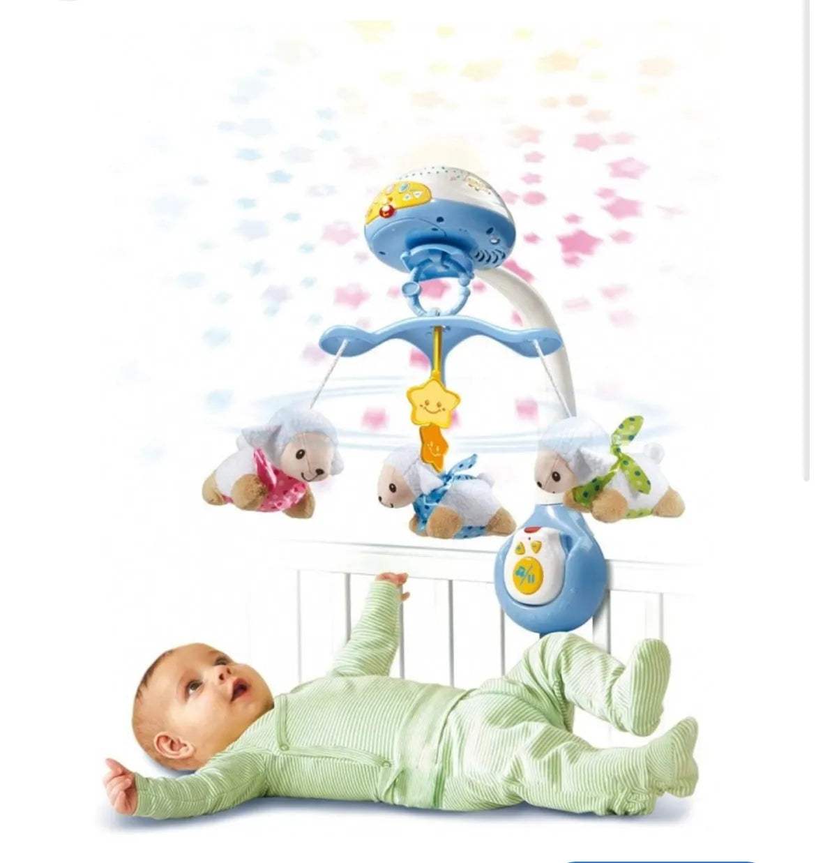 Lumi mobile Compte-moutons bleu - mobile pour bébé - Vtech - pour bébé Maroc -www.babyboss.ma
