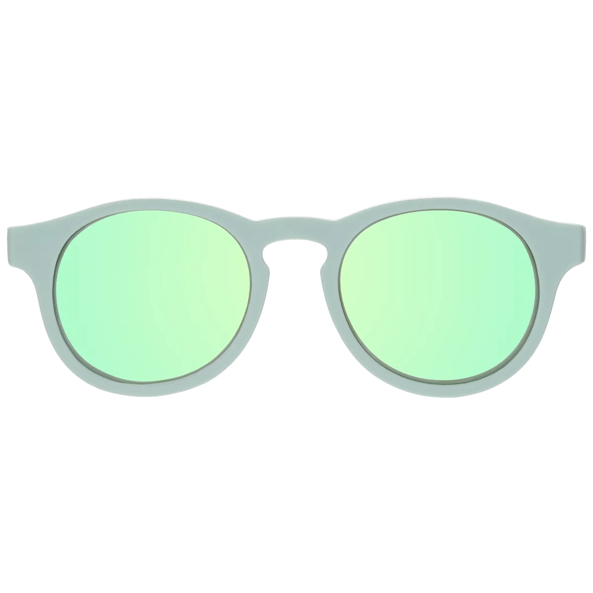 Lunette Seafoam Blue Keyhole | Seafoam Polarized Mirrored Lens - Babiators Sunglasses - pour bébé maroc