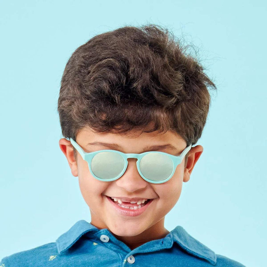 Lunettes de Soleil Babiators | Seafoam Polarized Mirrored Lens - Babiators Sunglasses - Sunglasses pour bébé Maroc -www.babyboss.ma
