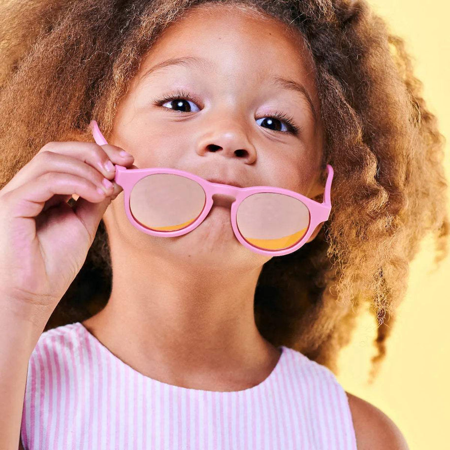 Lunettes de Soleil Babiators - Pink Polarized Mirrored Lens - Babiators Sunglasses - Sunglasses pour bébé Maroc -www.babyboss.ma