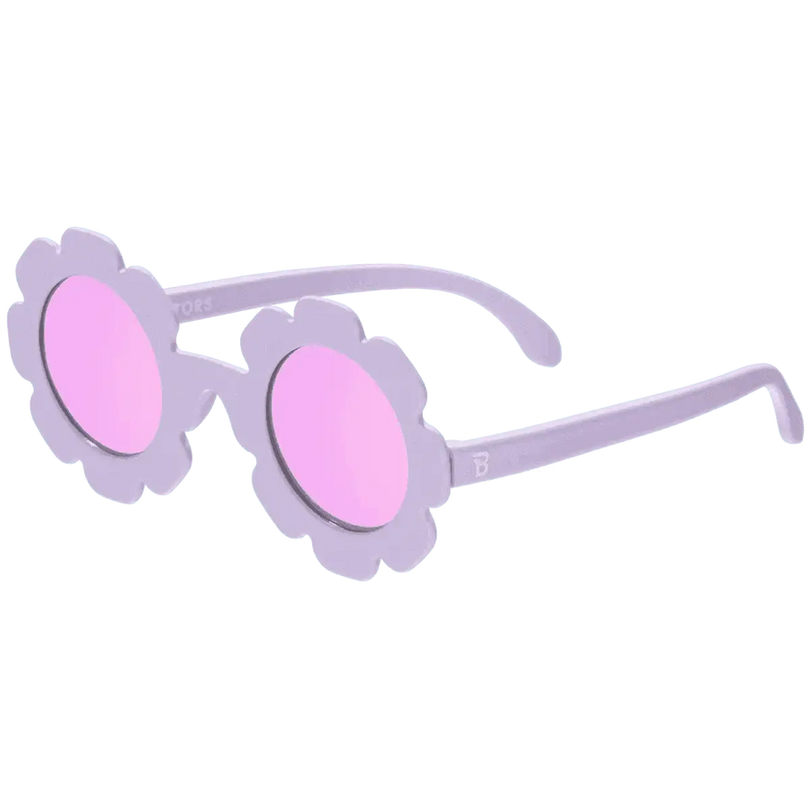 Lunettes de Soleil Babiators - Irresistible Iris Flower | Lavender Polarized Mirrored Lenses - Babiators Sunglasses - Sunglasses - Babyboss.ma