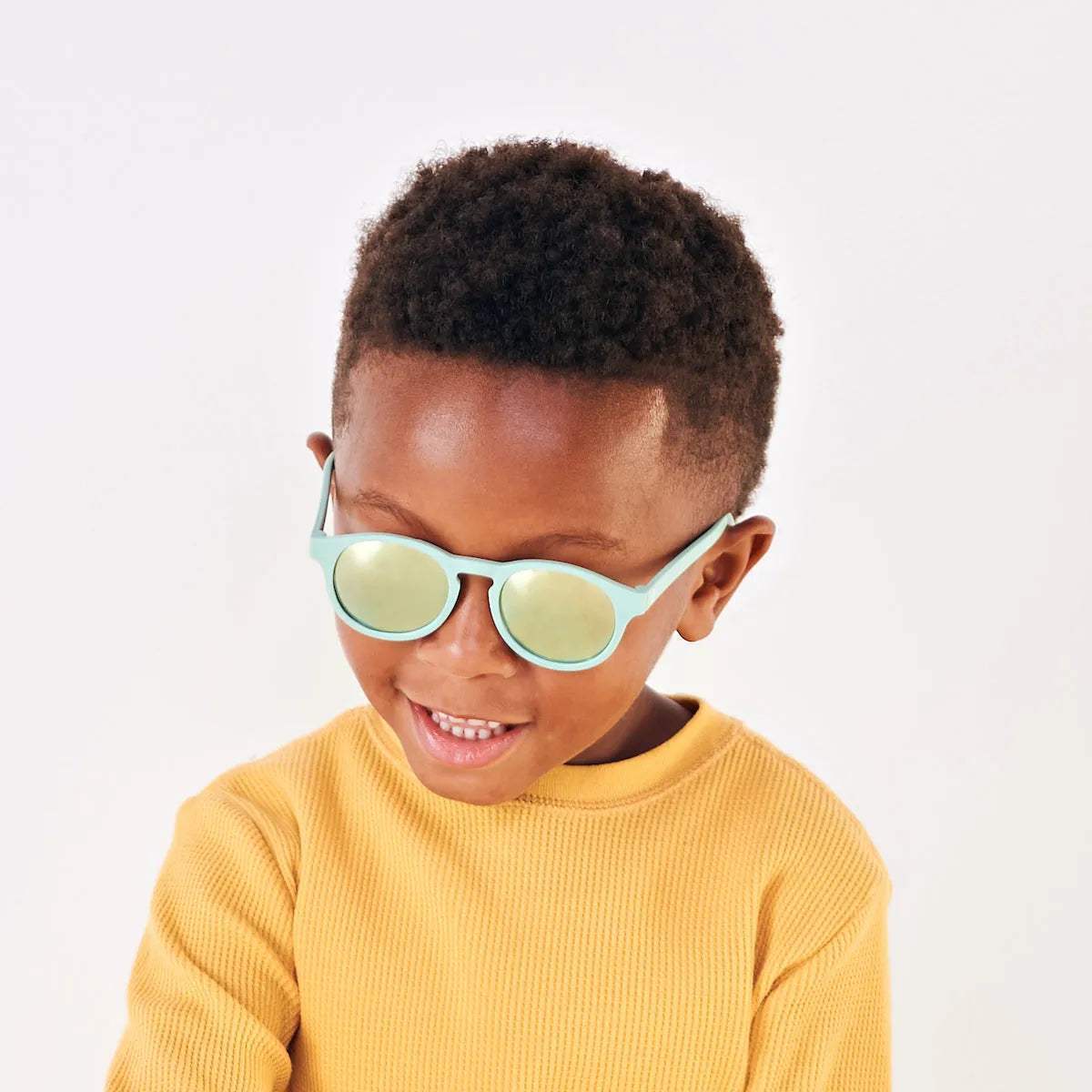 Lunettes de Soleil Babiators | Seafoam Polarized Mirrored Lens - Babiators Sunglasses - Sunglasses - Babyboss.ma
