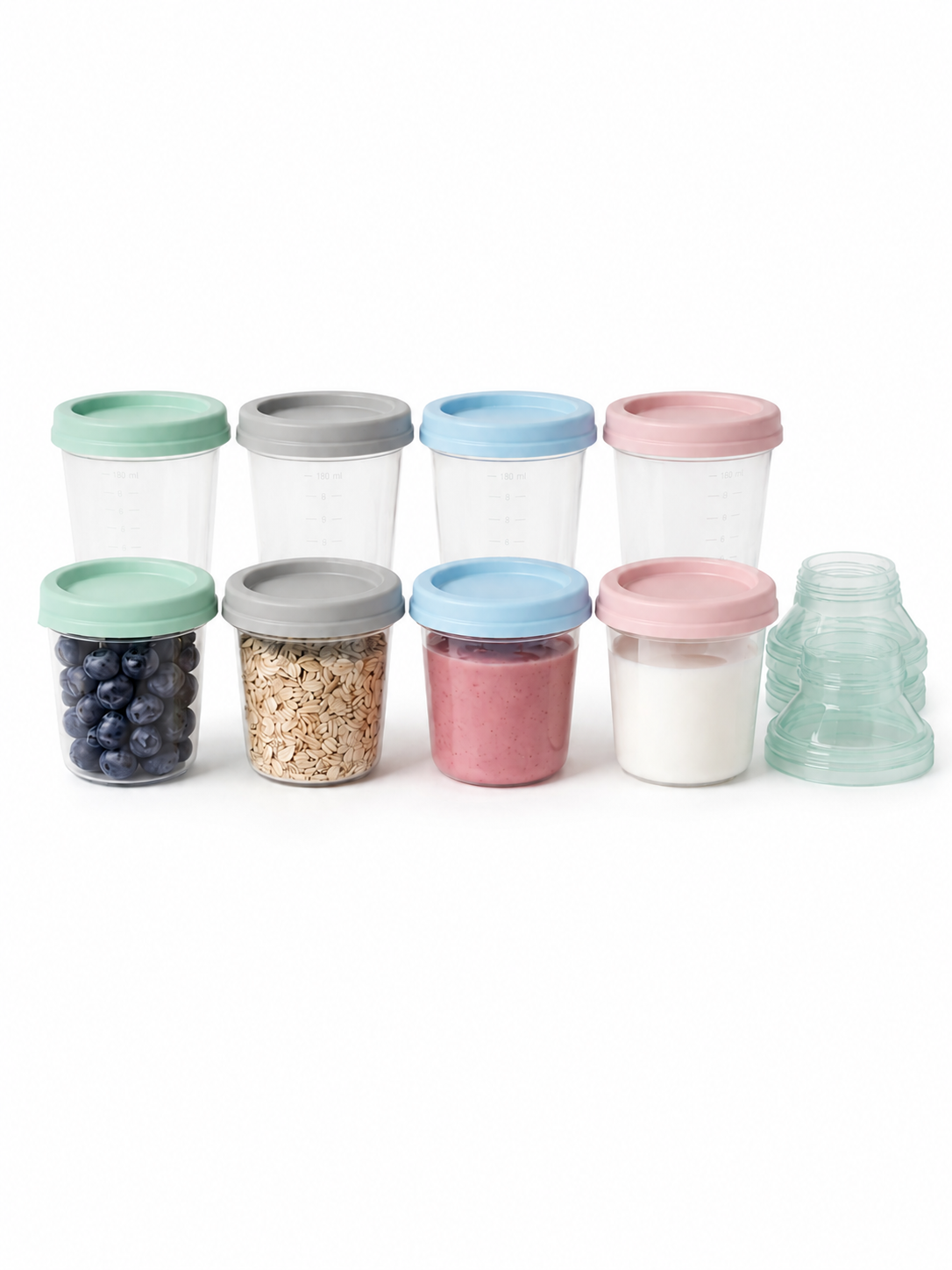 Mammia pots de conservation 180 ml *8