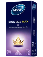 Manix king size max XL 12 pieces - Manix - pour bébé maroc