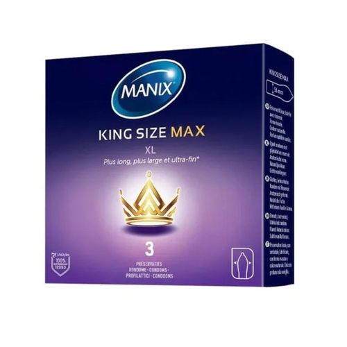 Manix king size max XL 3 pieces