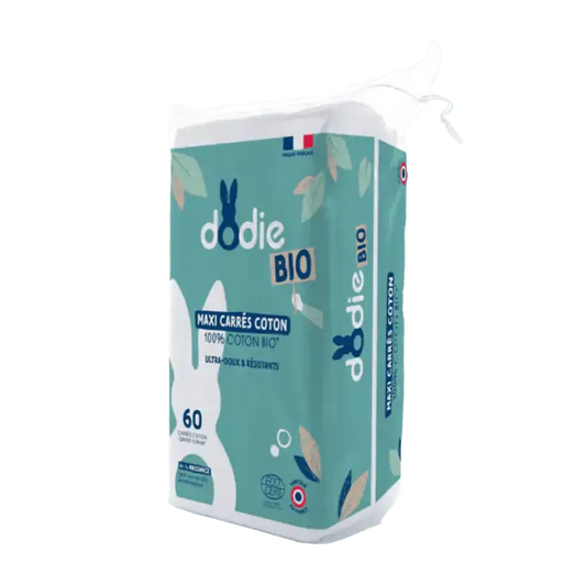 Maxi Carrés Coton Bio x60 Dodie - Babyboss.ma - Dodie - pour bébé maroc