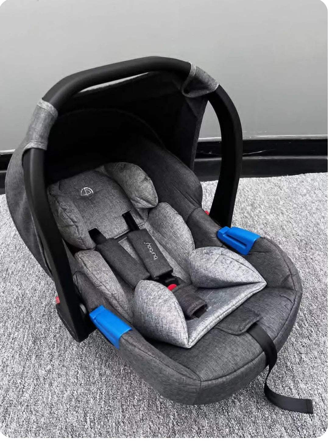 Maxi Cosi Naissance Grp 0+ TRES CONFORTABLE gris