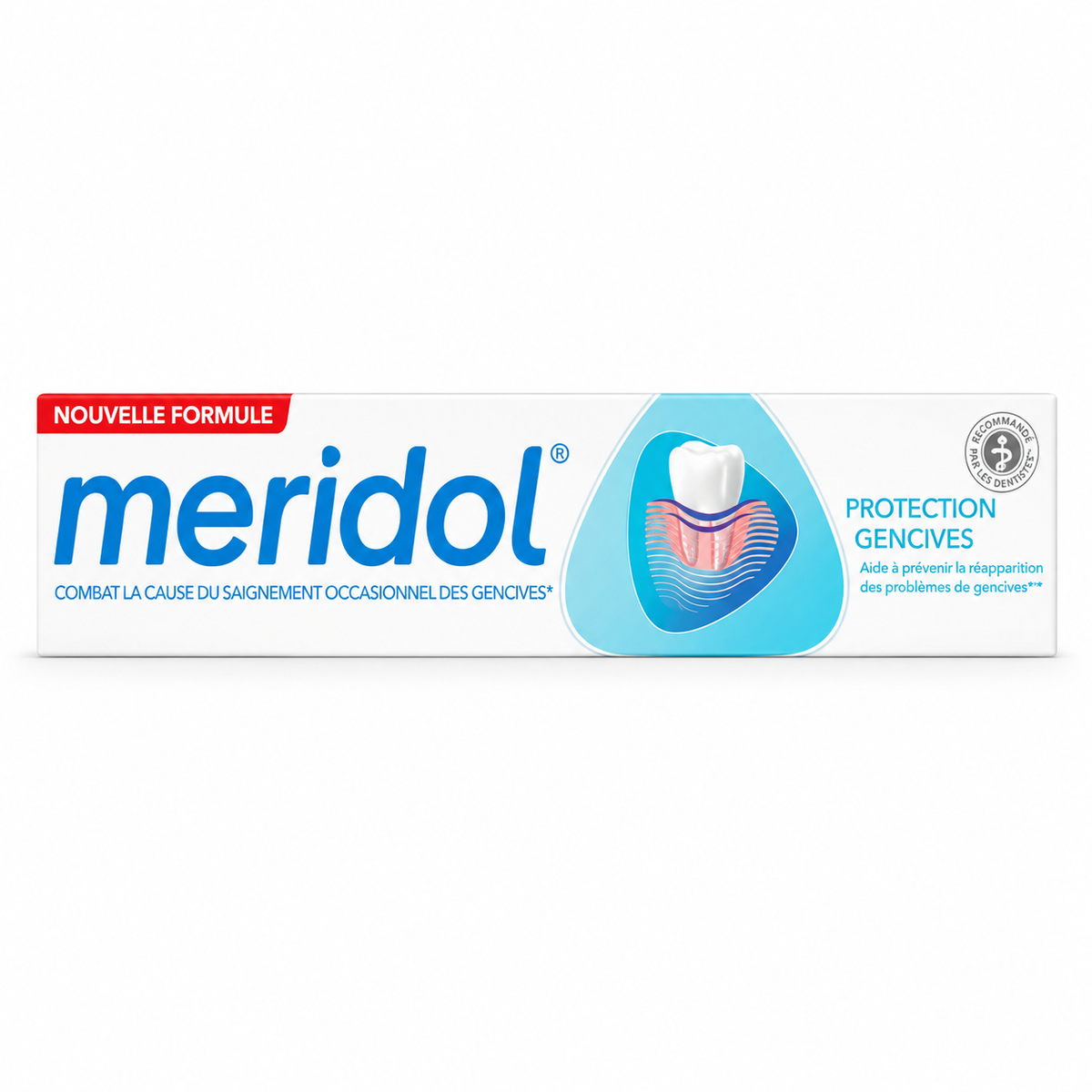 Meridol protection gencives - Dentifrice pour gencives sensibles - 75 ml