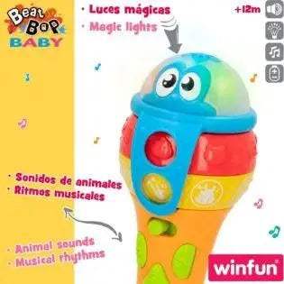 Micro avec son et lumière – Winfun - Winfun - pour bébé Maroc -www.babyboss.ma