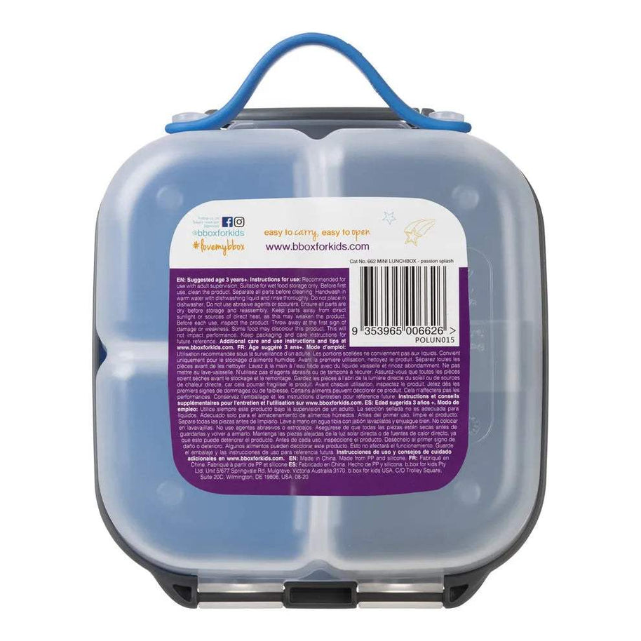 Lunchbox Bbox 1 litre – Blue Slate - BBOX USA - pour bébé Maroc -www.babyboss.ma