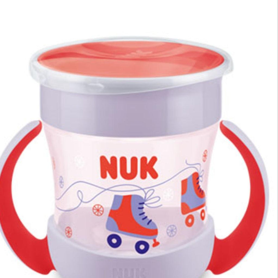 Mini Magic Cup Tasse antifuite NUK rouge - Babyboss.ma - NUK - pour bébé maroc