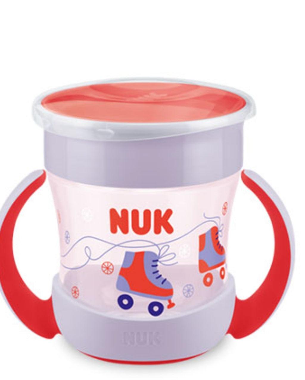 Mini Magic Cup Tasse antifuite NUK rouge - Babyboss.ma - NUK - pour bébé maroc