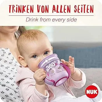 Mini Magic Cup Tasse antifuite NUK rouge - Babyboss.ma - NUK - pour bébé maroc