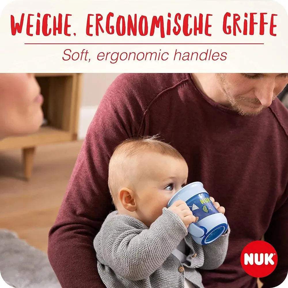 Mini Magic Cup Tasse antifuite NUK vert - NUK - pour bébé Maroc -www.babyboss.ma