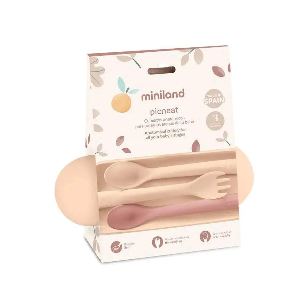 miniland-couverts-en-silicone-valencia-babyboss-ma-miniland-pour-bebe-maroc-1 - Babyboss.ma -bebe-maroc