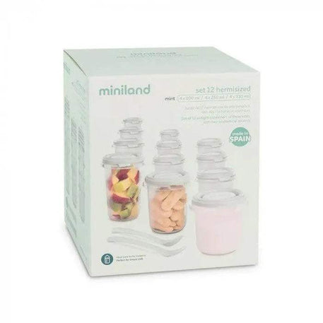miniland-se-12-pots-de-conservation-mint-babyboss-ma-miniland-pour-bebe-maroc-4 - Babyboss.ma -bebe-maroc