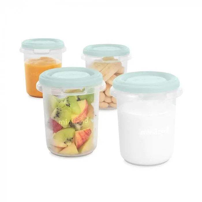 miniland-set-4-pots-de-conservation-mint-babyboss-ma-miniland-pour-bebe-maroc-1 - Babyboss.ma -bebe-maroc