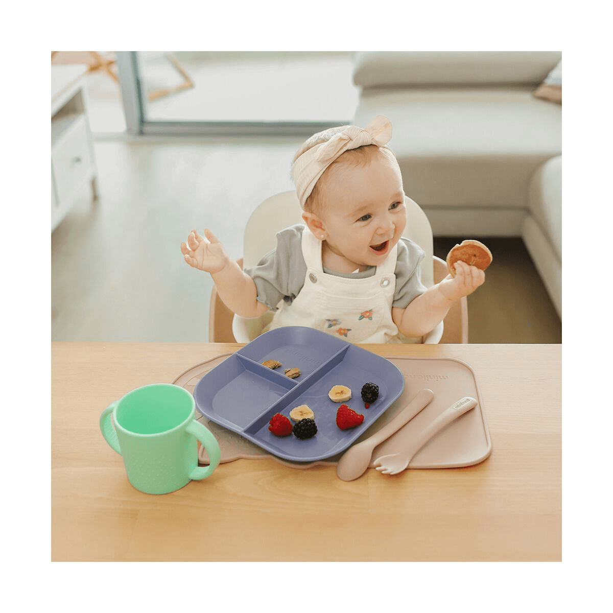 miniland_vaisselle_blw_avec_nappe_antidrapante_pour_les_enfants_-_sunset-48140489752887-bebe-babyboss.ma-maroc - Babyboss.ma -bebe-maroc
