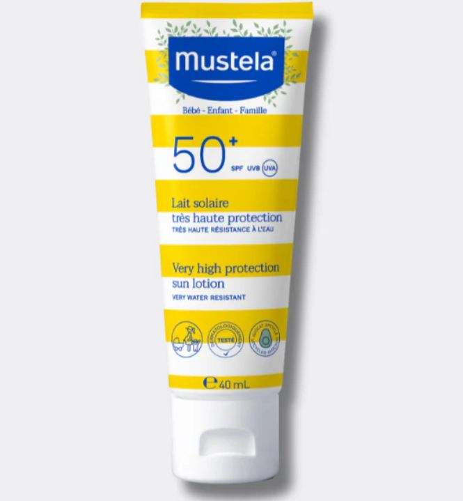 Mustela Lait Solaire très haute protection SPF 50+ 40ml