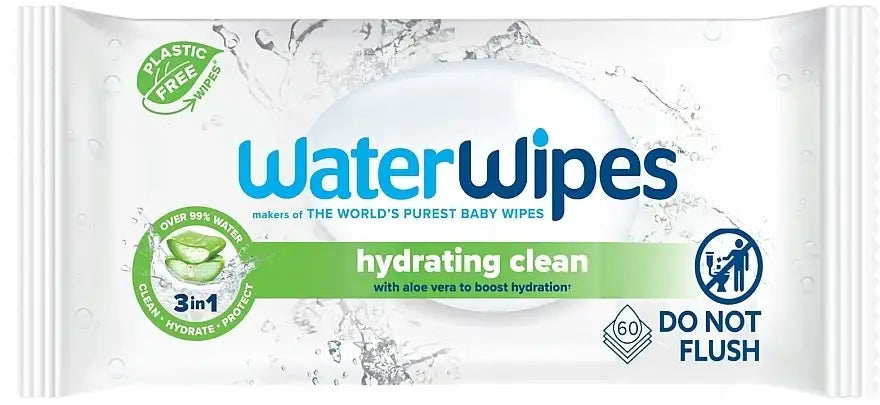 WaterWipes® hidratantes – Toallitas Limpiadoras Hidratantes