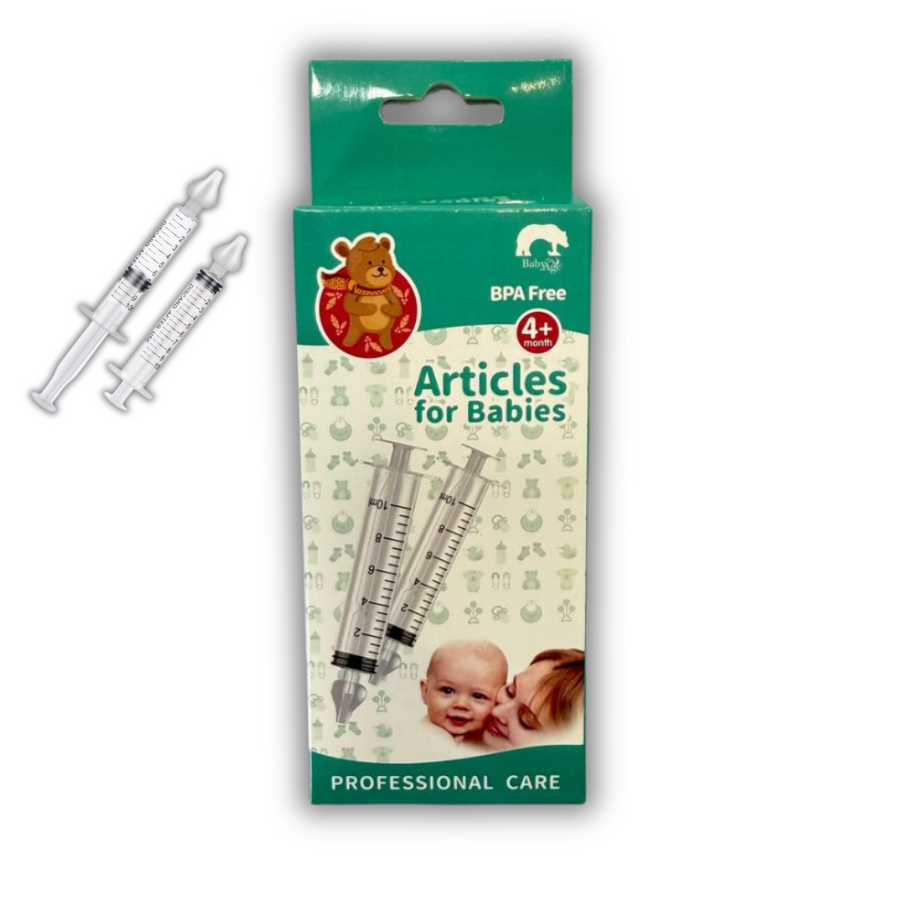 Seringue Nasale Pour Bébé 2 Pièces - 10ml