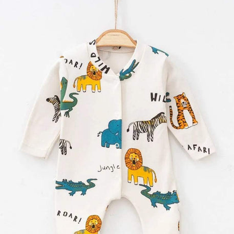 Nayinom Grenouillère pour Bebe biege - Babyboss.ma - pour bébé Maroc -www.babyboss.ma