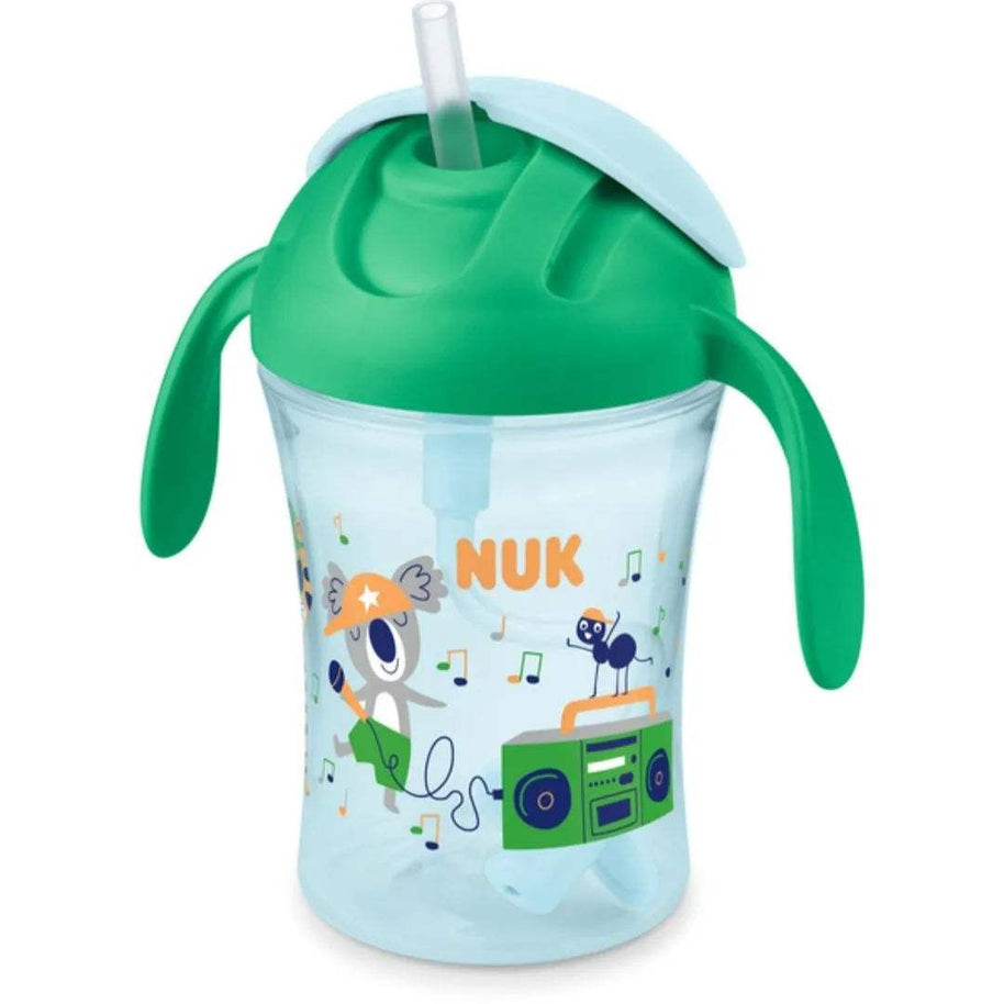 NUK Motion Cup 230ml avec paille souple vert - NUK - pour bébé Maroc -www.babyboss.ma