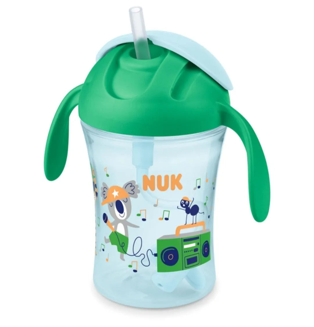 NUK Motion Cup 230ml avec paille souple vert - Babyboss.ma - NUK - pour bébé maroc