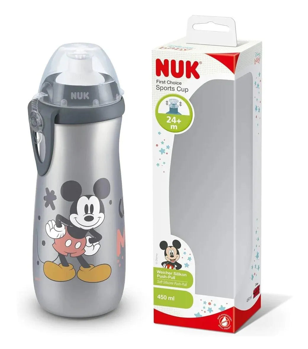 Nuk Sports Cup 450ml Disney Mickey 24m+ - Babyboss.ma - NUK - pour bébé maroc