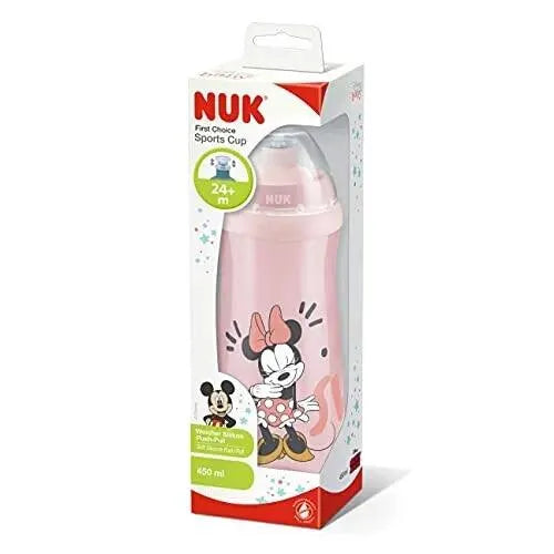 Nuk Sports Cup 450ml Disney Minnie 24m+ - Babyboss.ma - NUK - pour bébé maroc