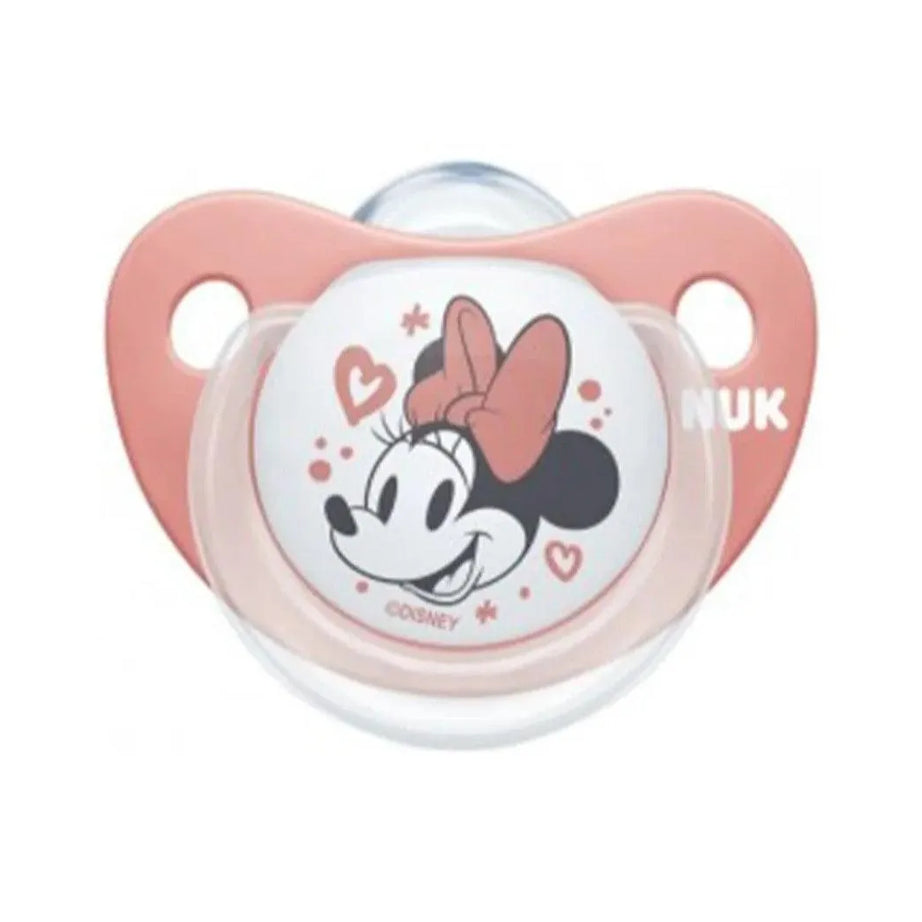 Nuk Sucette en silicone 0 à 6 mois – Minnie - Babyboss.ma - NUK - pour bébé maroc