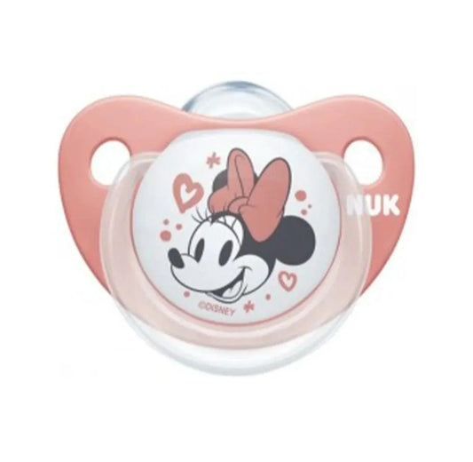 Nuk Sucette en silicone 0 à 6 mois – Minnie - Babyboss.ma - NUK - pour bébé maroc