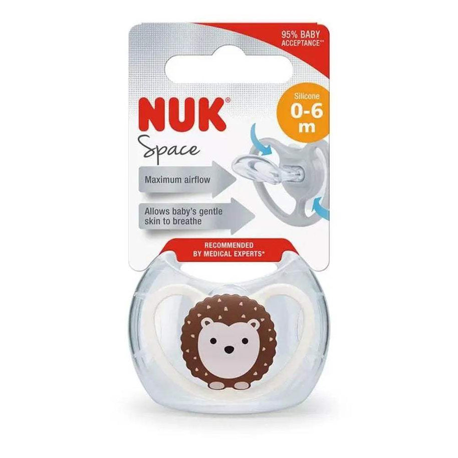 ⚡NUK Sucette Space avec Boite 0-6 Mois⚡ - flash - pour bébé Maroc -www.babyboss.ma