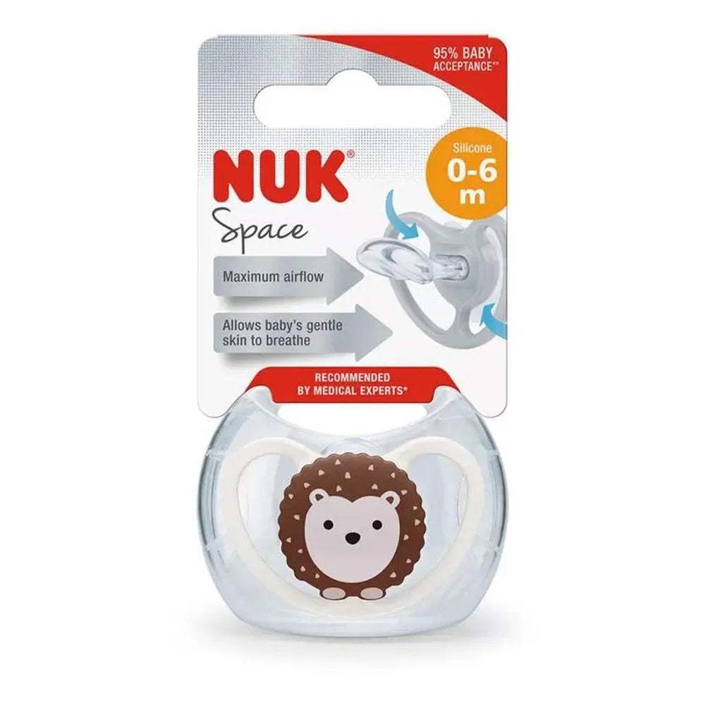 ⚡NUK Sucette Space avec Boite 0-6 Mois⚡ - flash - pour bébé Maroc -www.babyboss.ma