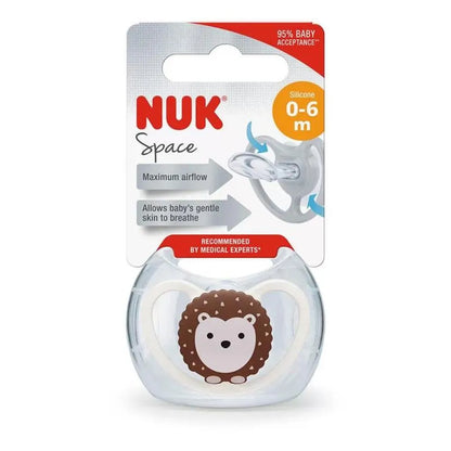 NUK Sucette Space avec Boite 0-6 Mois - Babyboss.ma - NUK - pour bébé maroc