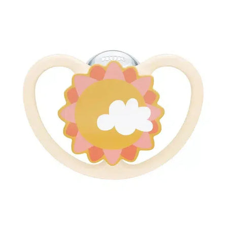 Nuk Sucette Space Silicone sunny 0-6 Mois - NUK - pour bébé maroc