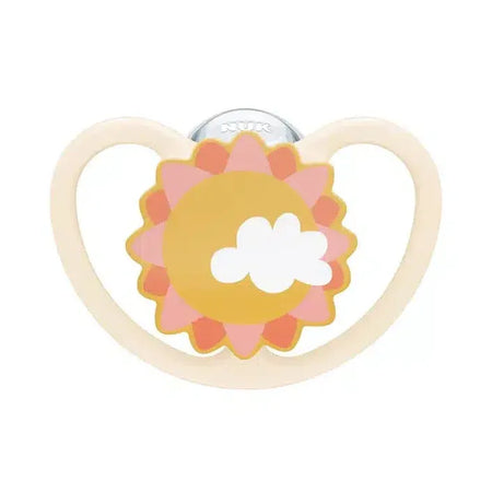 Nuk Sucette Space Silicone sunny 0-6 Mois - NUK - pour bébé maroc