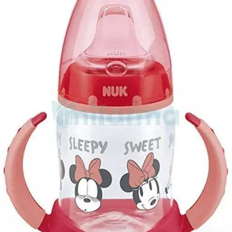 Nuk Tasse d’apprentissage minnie 6-18mois 150ml rouge - NUK - pour bébé Maroc -www.babyboss.ma