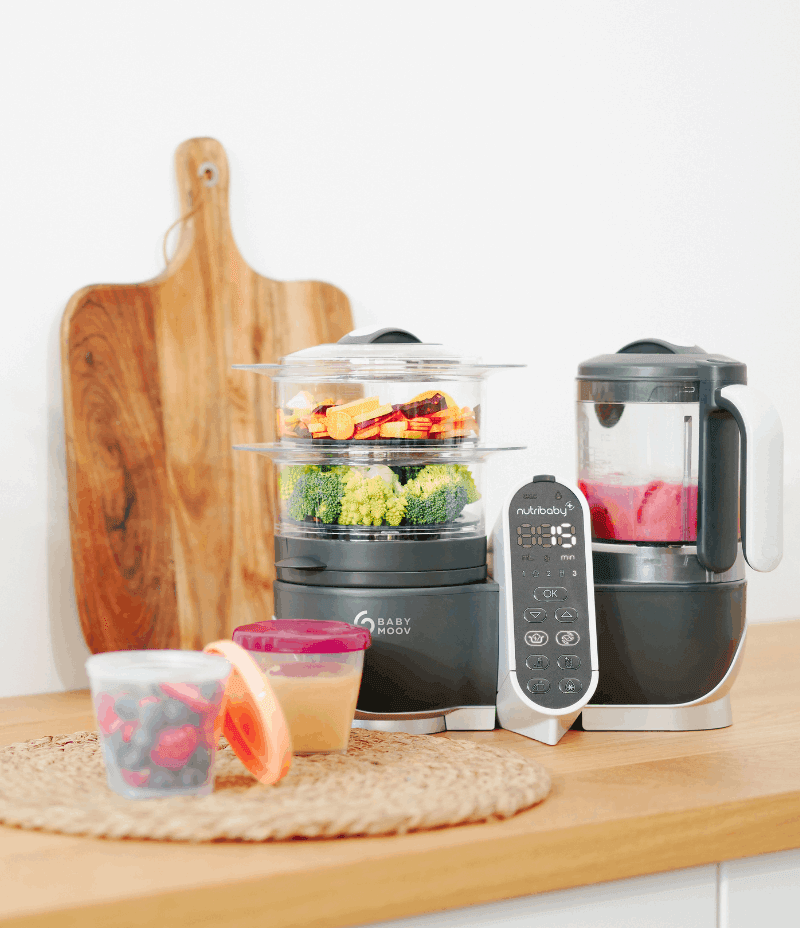Nutribaby(+) - Robot culinaire multifonctions - Babymoov - REPAS pour bébé Maroc -www.babyboss.ma