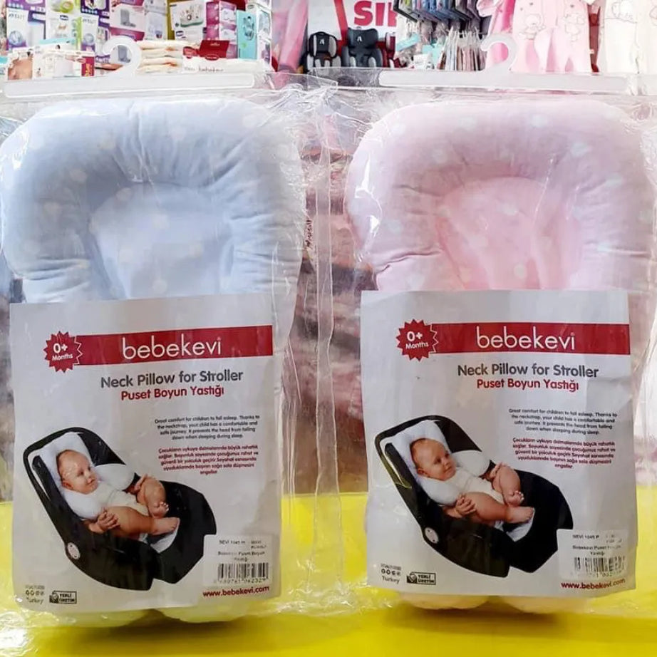 OREILLER DE SOUTIEN DE COU DE POUSSETTE ET MAXI COSI – BEBEKEVI - Babyboss.ma - bebekevi - pour bébé maroc